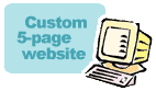 icon for custom 5-page website